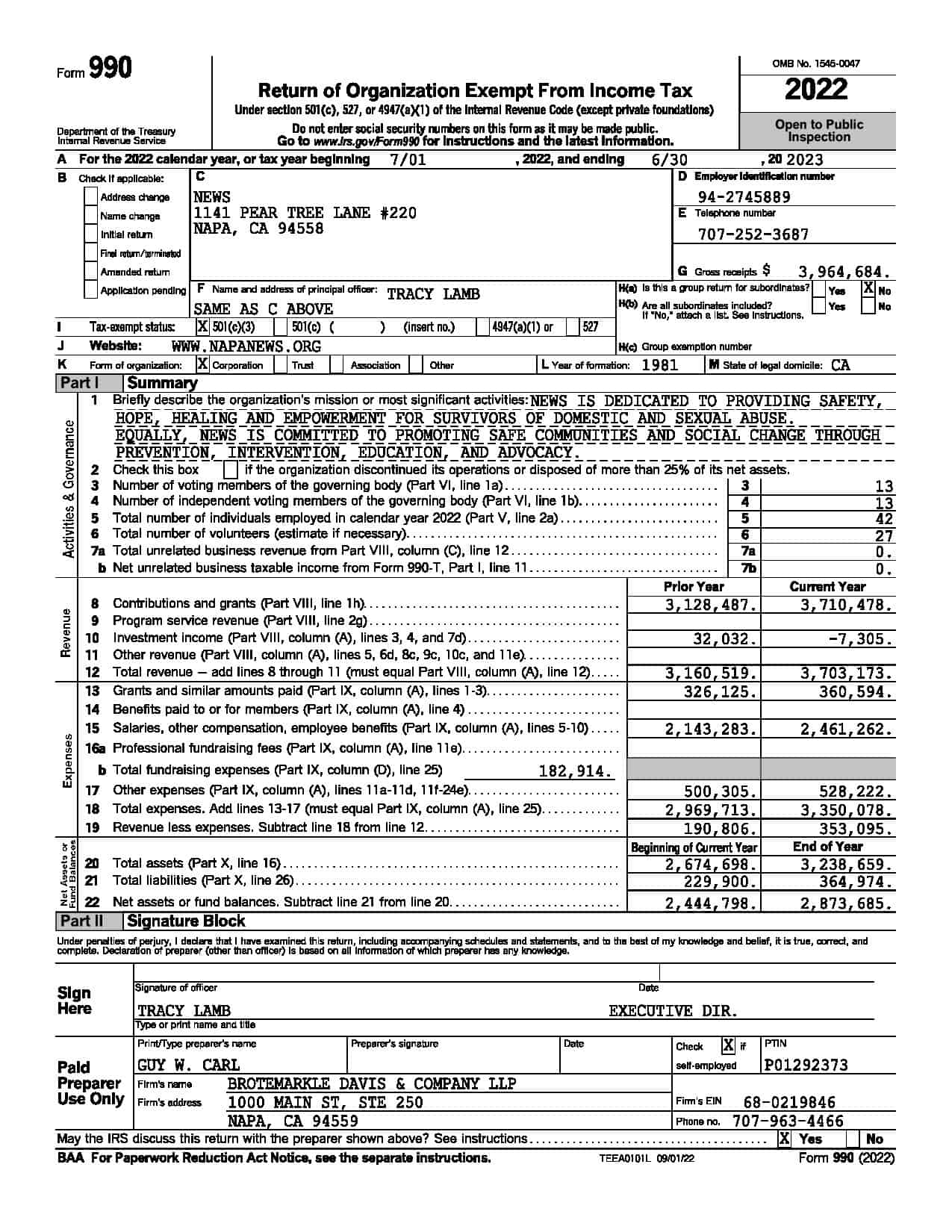 IRS Form 990